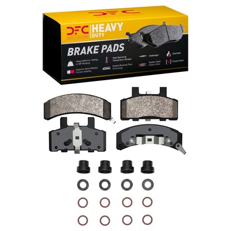 Dfc Heavy Duty Disc Brake Pad Set,  1214-0369-01