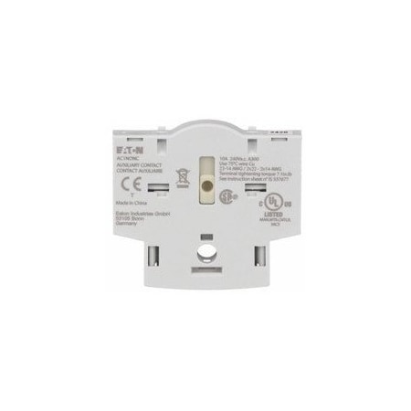 Eaton Auxiliary Contact 30A EA AC1NONC