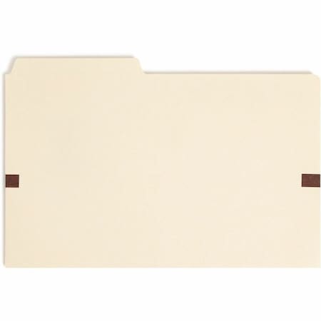 Smead TUFF Pocket 25 Tab Cut Legal Recycled File Pocket, Manila SMD76487