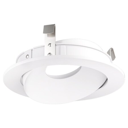 Elco Lighting Pex 4in Round Directional Gimbal, White ELK4179H