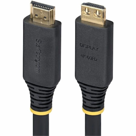 Startech.Com 10M (33FT) ACTIVE HIGH SPEED HDMI CABLE WITH GRIPPING CONNECTORS, 4K 60HZ/1440P HDMI2-CABLE-GRIP-10M