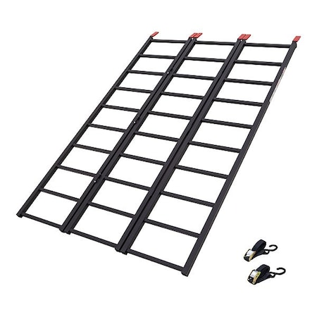Black Widow Automotive Loading Ramp, Steel, 1 3/4"H ST-TF-7449-V2
