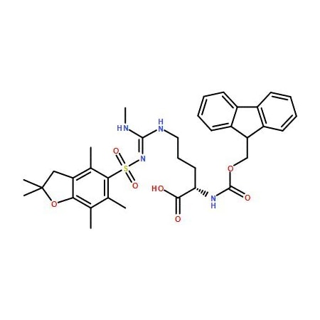 Ak Scientific Fmoc-Arg(Me, Pbf)-OH (100mg), CAS 1135616-49-7 Y3355-100mg