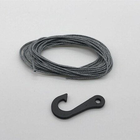 Lucent Synthetic Winch Line with Steel Hook LU2988400