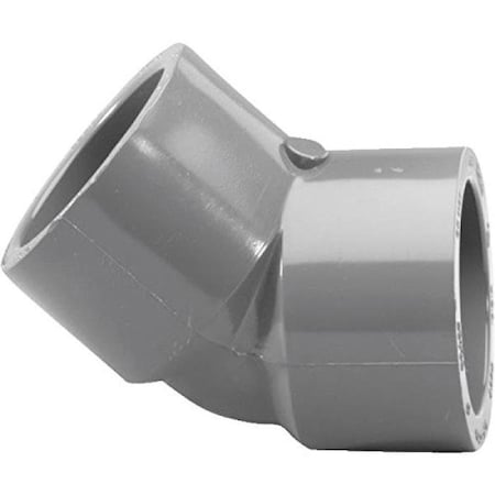 Charlotte Pipe And Foundry PVC 083091400HA 1IN 45 5 DEG ELBOW SCH80 PVC SX PVC 08309 1400HA