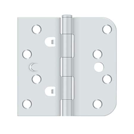Deltana 4 x 4 x 5/8 x SQ Hinge; Prime Coat White Finish DE44058TTUSPW