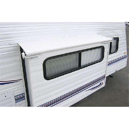 Carefree Of Colorado 57 in. RV Slide-Out Awning, White CCOLH0570042