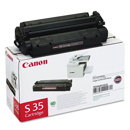 Canon 7833A001 (S35) Toner, 3500 Page-Yield, Black 7833A001