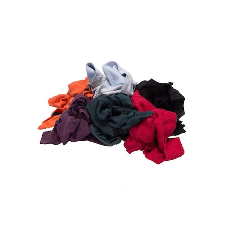 Bsl Recycled Colored Sweatshirt Rags Mixed Sizes - 25 lb. 3822
