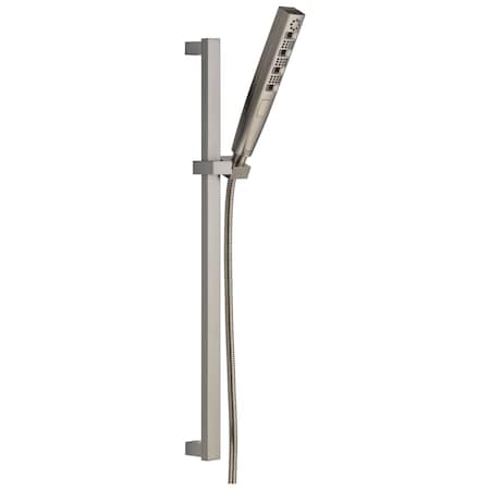 Delta Universal Showering Components H2Okinetic Hand Shower 1.75 GPM w/Slide Bar 4S 51140-SS-PR