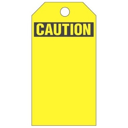 Panduit Safety Tag, Vinyl, 3in Width, 5.75in Height PVT-113-Q