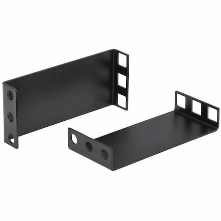 Eaton Tripp Lite Series SmartRack 1U Mounting Rail Deep Adapter Kit for Server Racks, 4 in. 10.2 cm SRRAILDPTH1U