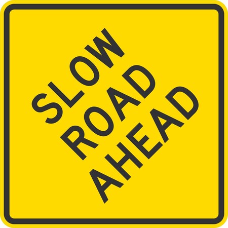 Lyle Road Ahead, 30x30, High Intensity Prismatic, Yellow G-15289-HI_30x30