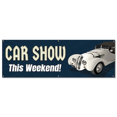 Signmission Car Show, 24 Inch, Banner B-72-30352