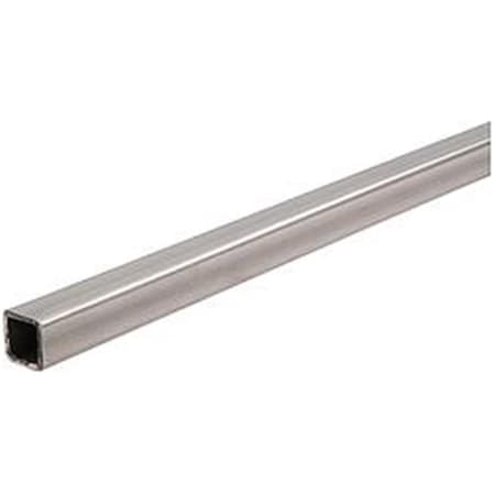 Powerhouse Square Mild Steel Tubing - 0.75 in. x 4 ft. x 0.04 in. PO3606727