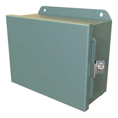 Hammond Clamps Electrical Enclosure, 6 in H, 4 in D, 8 in W, 12, 13, 3R, 4, Steel HJ683HLP