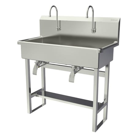 Sani-Lav Wash Station, 40"x20"x45", SS 54FK1.5
