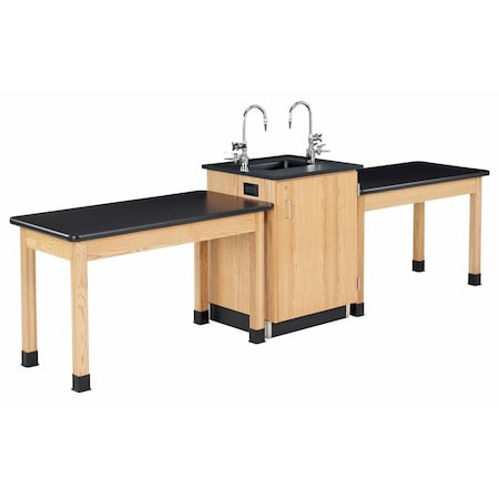 Diversified Spaces Service Island, 26" W, 36" Height 3116K