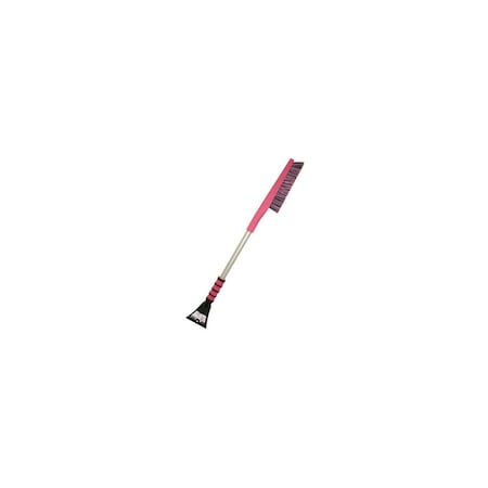 Mallory Snow Brush, 31 in OAL, Aluminum Handle, Pink S30-886PKUS