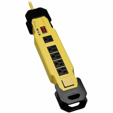 Eaton Tripp Lite Series Power It 6-Outlet Safety Power Strip, 9 ft. 2.74 m Cord & Clip, Hang TLM609GF