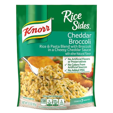 Knorr Professional Knorr Cheddar Cheese Broccoli, Rice Side, 5.7 Ounce, 12PK 2278