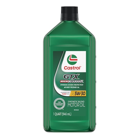 Castrol Motor Oil, 5W-30 SAE, Petroleum, 1 Qt. 06440