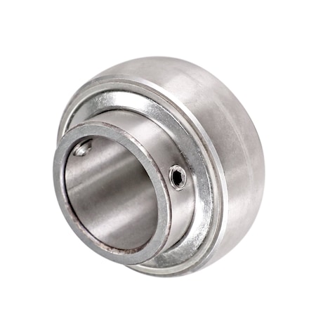 Sealmaster Mounted Insert Only Ball Bearing - 440C Stainless Steel - SS Setscrew Lock - Corrosion Resistant SS-20R