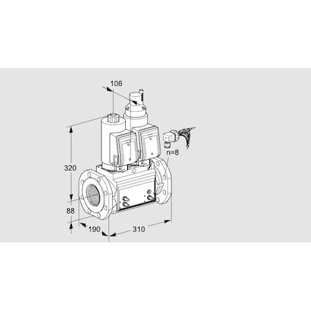 Honeywell Kromschroder VCS780F05NLWGRB/MMPM/PPPP KS88203658