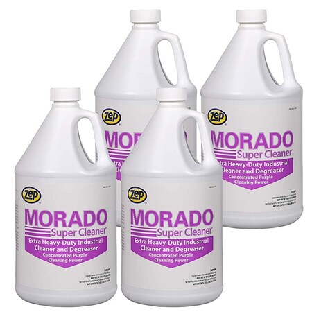 Zep Heavy Duty Cleaner/Degreaser, 1 Gal Pail, Liquid, Purple, 4 PK 85624