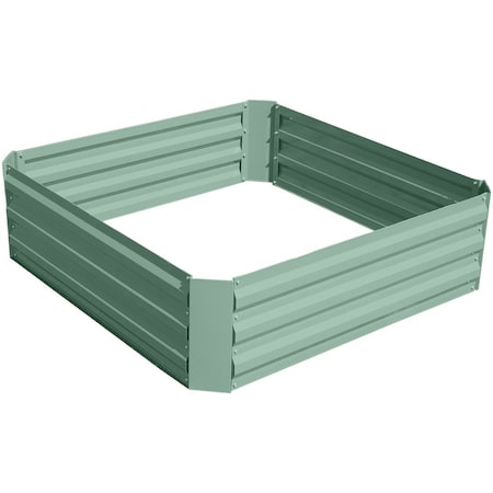 Zenport Raised Garden Bed Kit, Green, 39.4 inx39.4 inx11.8 in, 5PK WS1003