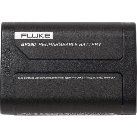Fluke Li-Ion Batt Pack Single Cap 190-SeriesII BP290