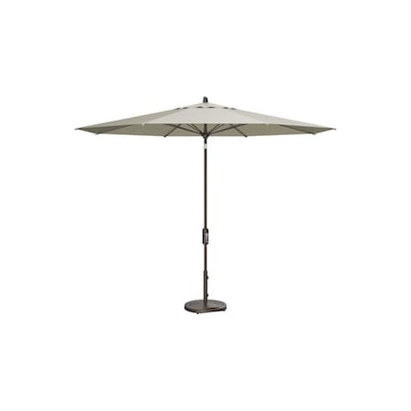 Treasure Garden 11 ft Patio Umbella, aluminum, fiberglass ribs, outdoor, Seashell UM841-00 6451 Seashell