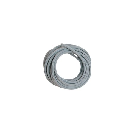 Make-2-Fit Screen Retainer Spline, 0.210 in D, 25 ft L, Vinyl, Gray, Round P 7642