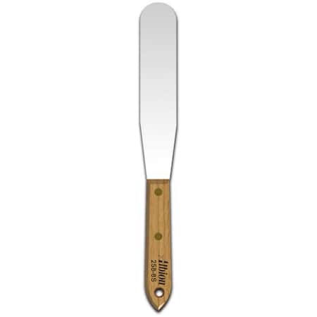 Albion Classic Spatula: 1-1/4" Wide x 6" Long Blade 258-8S