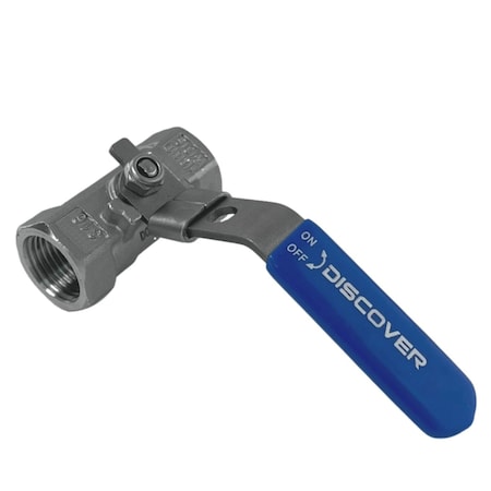 Discover 3/8 in. Unibody 316 Stainless Steel Ball Valve 1000 PSI 100080
