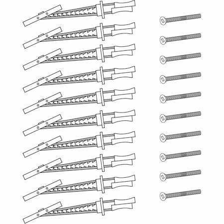 Ergotron Wall Track Mounting Kit 90-011