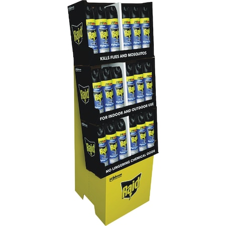 Raid Flying Insect Killer Display, 34-Count 4017