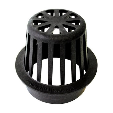 Nds 74 3 in. Black Drain Grate 4588844
