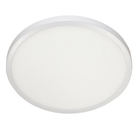 Boston Harbor Panel Light, LED, Flat, Round, 13 in O-FP-13R