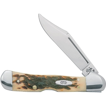 Case Folding Pocket Knife, 272 in L Blade, TruSharp Surgical Stainless Steel Blade, 1Blade 133