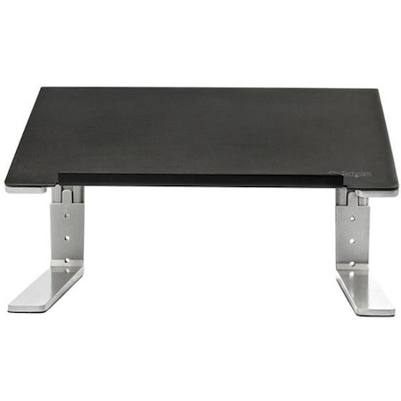 Startech.Com Adjustable Laptop Stand - Heavy Duty Steel & Aluminum - 3 Height Settings - Tilted - LTSTND