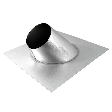 Perfectpillows 0.08-0.58 in. Pitch Roof Flashing for 4.5 x 7.5 in. SecureVent Direct Vent System PE2925221