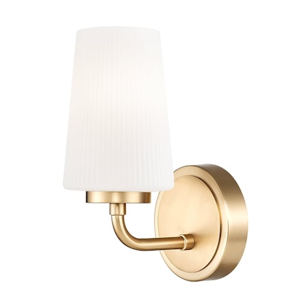 Z-Lite Montford 1-Light Wall Sconce, 4.5 in W, Modern Gold 7005-1S-MGLD