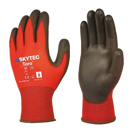 Globus Knit Gloves, Black, Unisex, PR Skytec Toro 9(L)