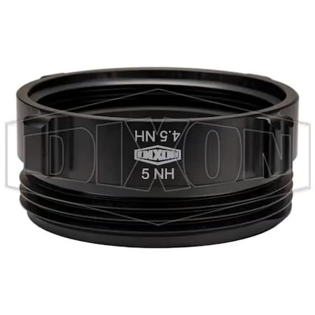 Dixon Style N37 Rocker Lug Hydrant Adapter, 4-1/2 x 5 in, Female NST NH x Male NST NH Connection, Alum N37-45F50F