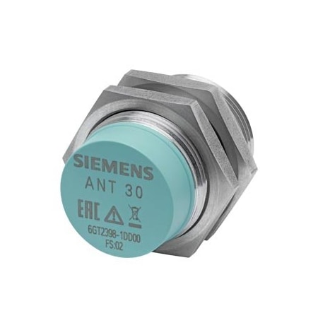 Siemens SIMATIC RF200/RF300 antenna ANT 30 stainless steel IP67 6GT2398-1DD10