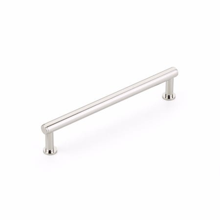 Schaub 6in Center to Center Pub House Cabinet Pull Polished Nickel Finish 5106-PN