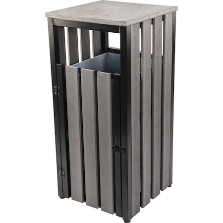 Lorell BIN, WASTE, OUTDR, W CHAR LLR42693