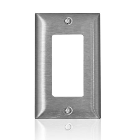 Leviton WallPlate, Decorator-Rocker, SS SS26-40