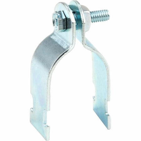 Dottie Clamp, EMT; Strut Use, 1/2 in, Steel, Electro Galvanized SC50E